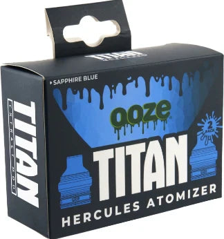 OOZE Titan Replacement Atomizer 2pk Sapphire Blue Packaging