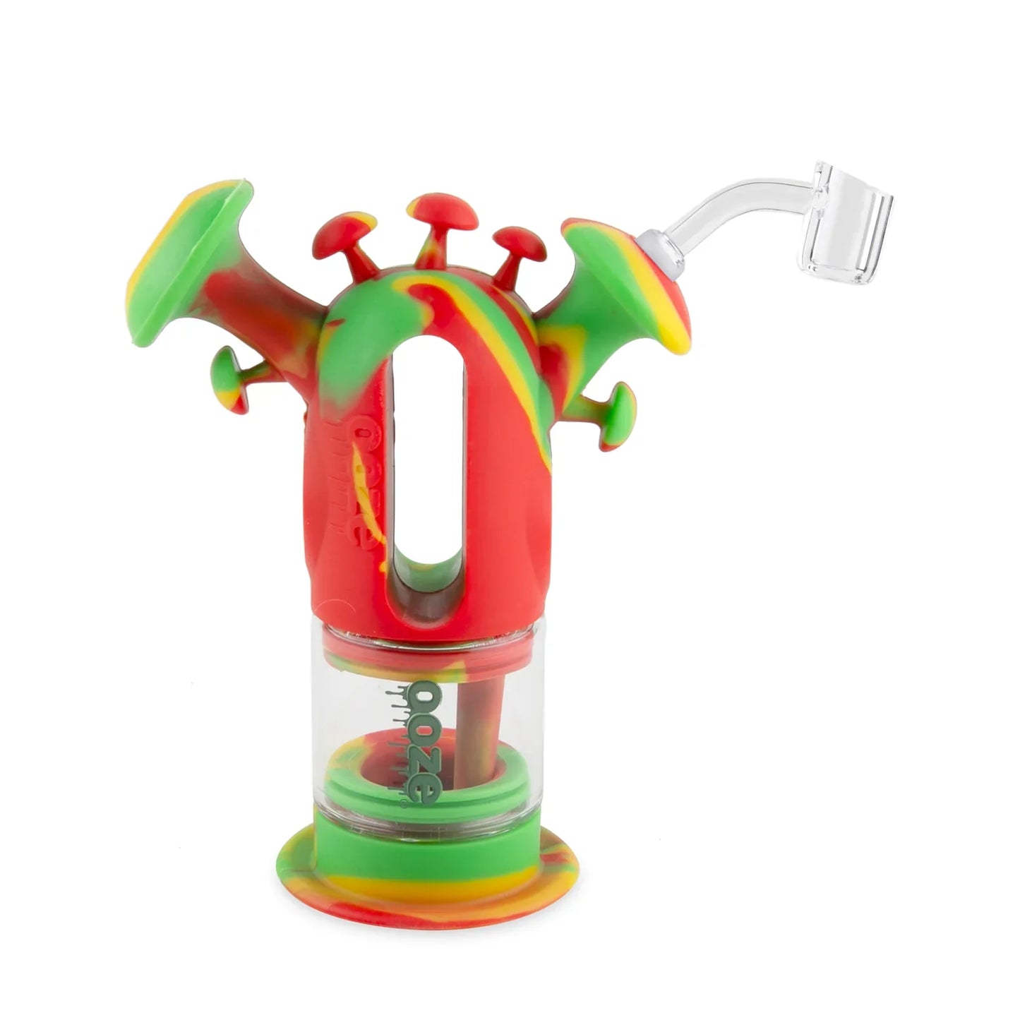 OOZE TRIP PIPE SILICONE BUBBLER Rasta