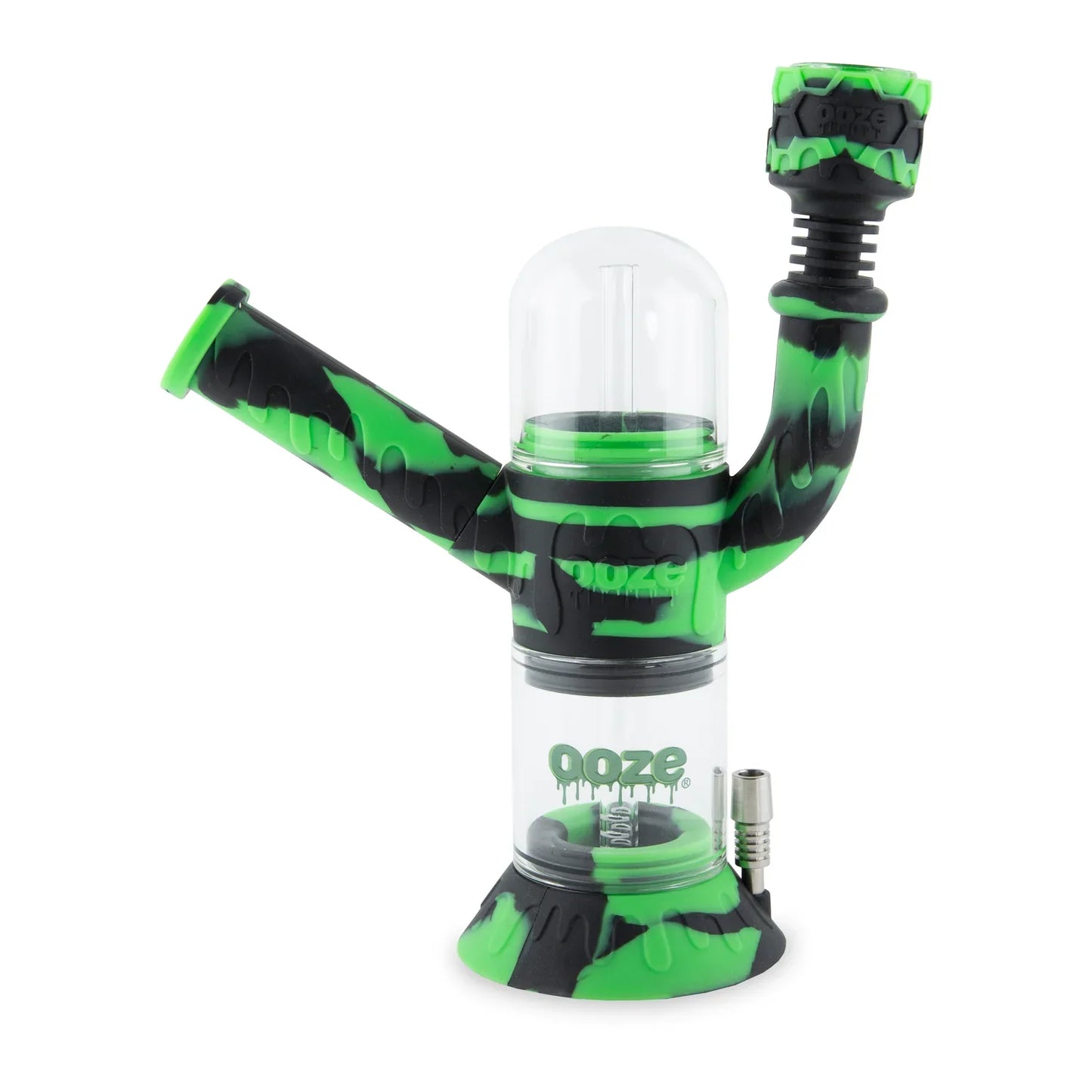 Ooze Cranium Silicone Water Pipe & Nectar Collectors Chameleon