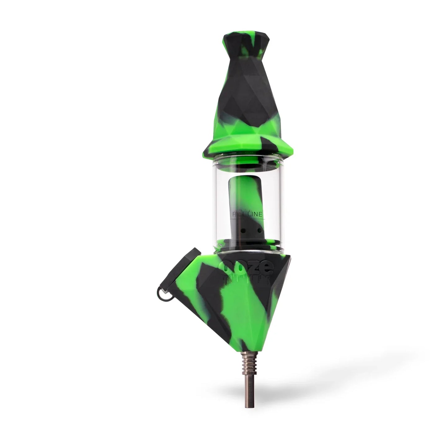 Ooze Bectar Silicone Water Pipe & Nectar Collector Chameleon