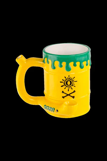 OOZE CERAMIC MUG Toxic Waste Barrel
