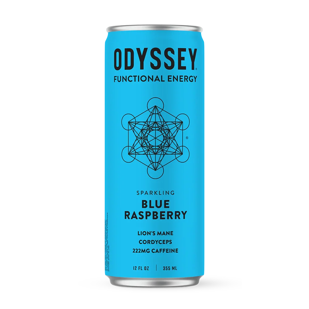 Odyssey 222 Mushroom Drink Blue Raspberry
