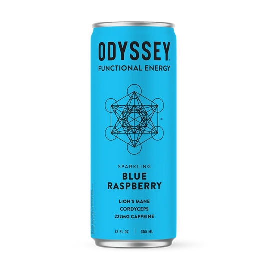 Odyssey 222 Mushroom Drink Blue Raspberry