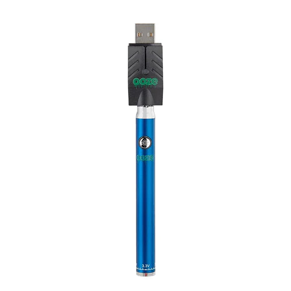 Ooze Twist Slim Pen Adjustable Voltage Battery Blue