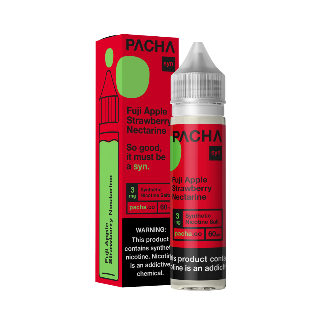 Pacha Syn | Fuji Apple Strawberry Nectarine with Packaging