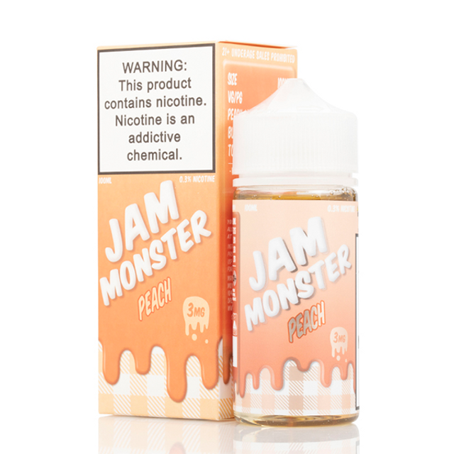 Jam Monster Series E-Liquid 100mL (Freebase) • Original, Ice, Lemonade, Etc.