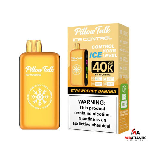 Pillow Talk Ice Control 40k Puff 5pcs Strawberry Banana with Packaging