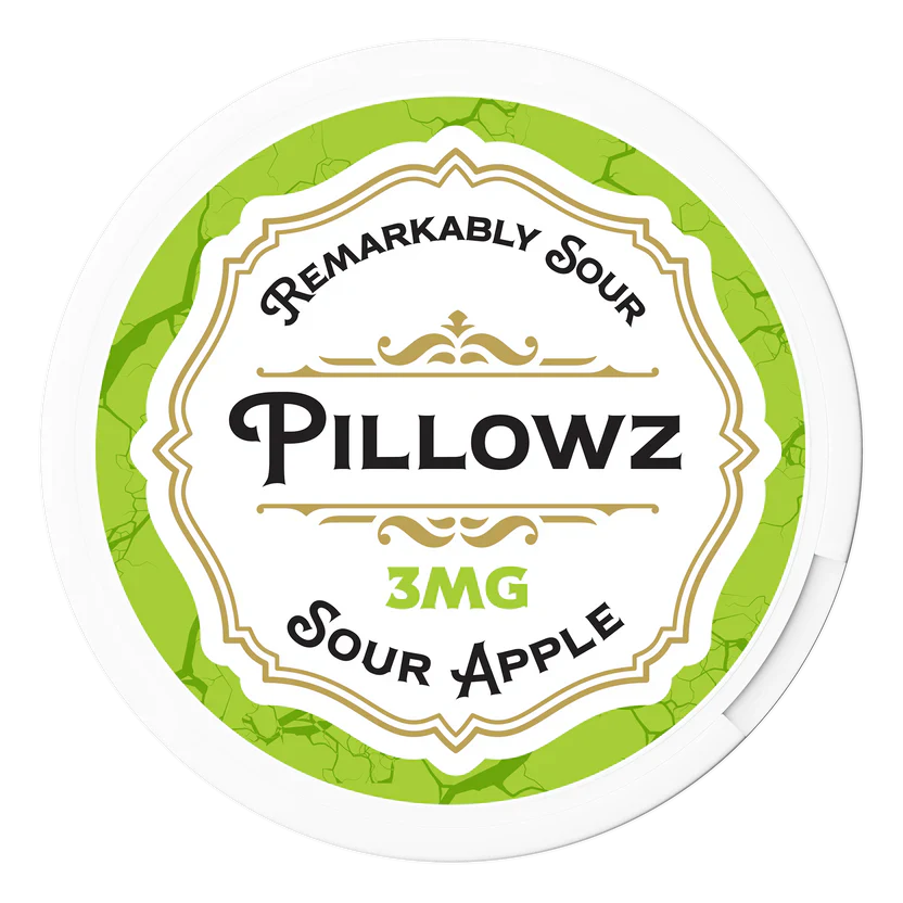 Pillowz TFN Pouches 5ct Sour Apple