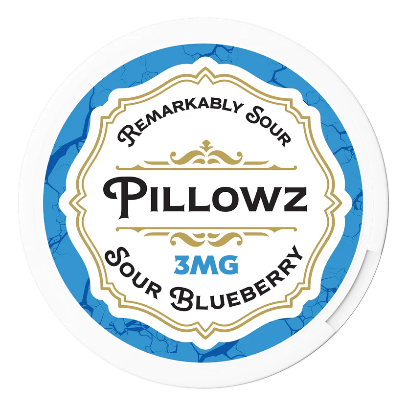 Pillowz TFN Pouches 5ct Sour Blueberry