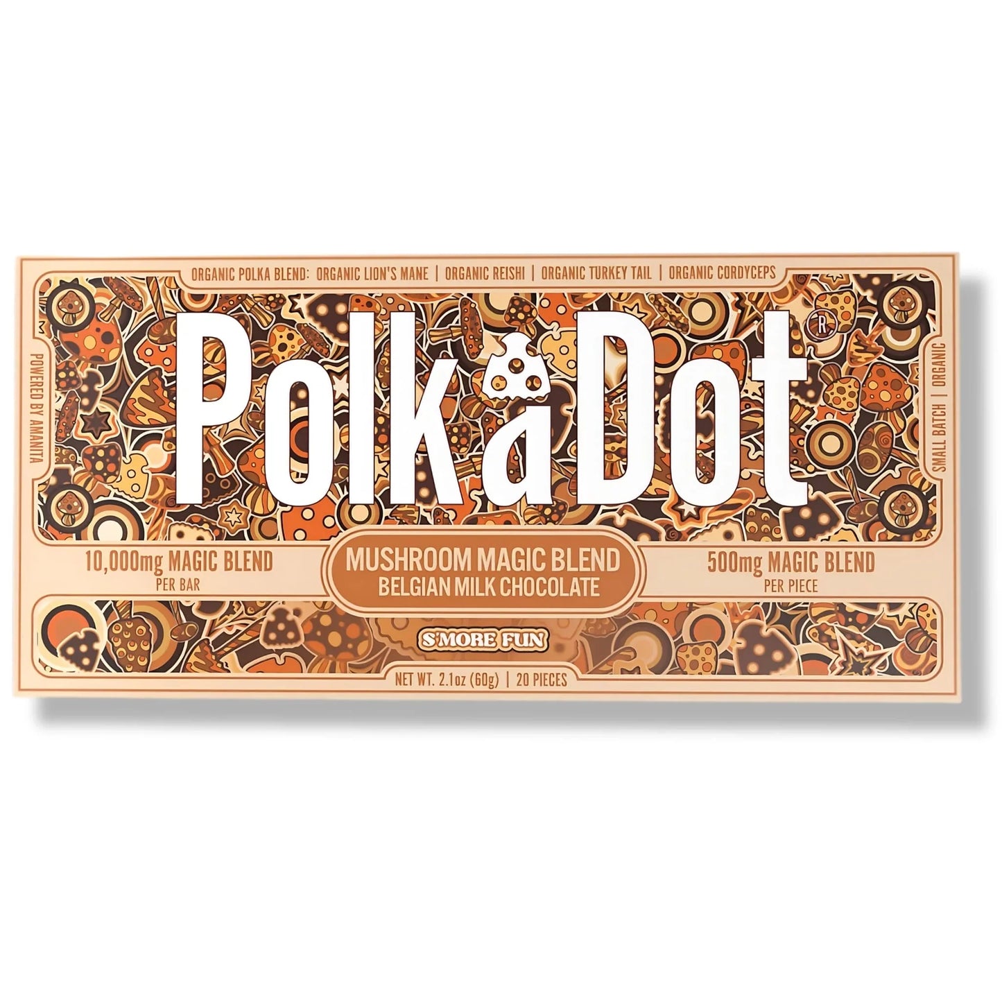 Polk A Dot Chocolate Bar 10ct S'more Fun Packaging