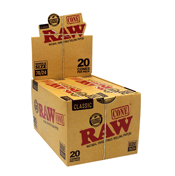 Raw Classic Single Cones 70/24