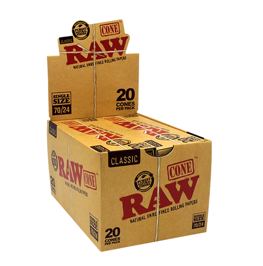Raw Classic Single Cones 70/24