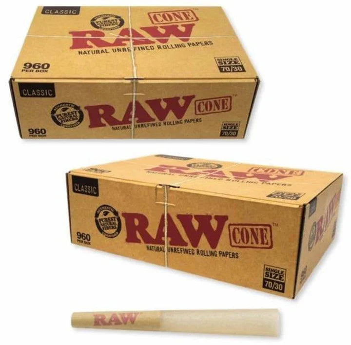 Raw Classic Single Cones 70/30