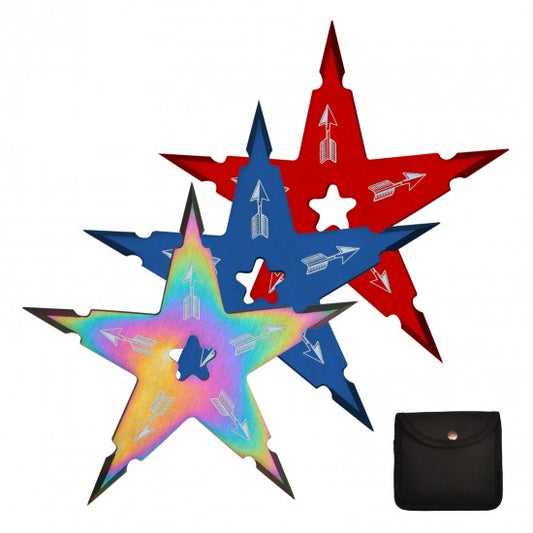 Razor Tactical Throwing Stars 3pcs RT-8036-3