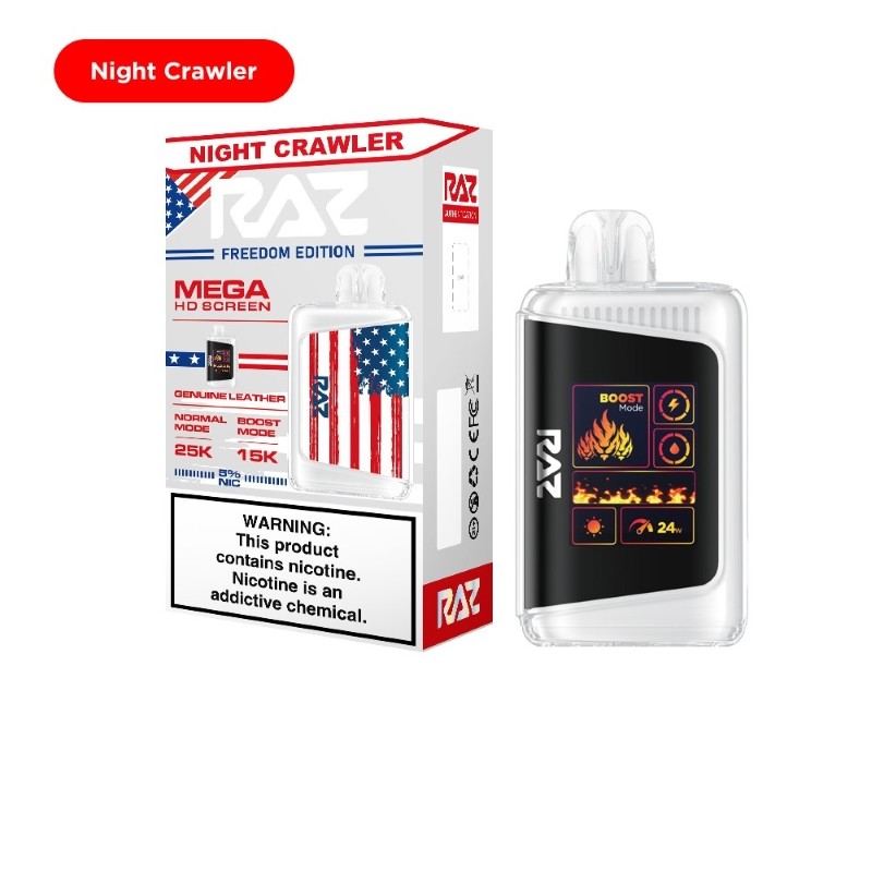 Raz Dc25000 5% Flag Night Crawler (Freedom Edition)