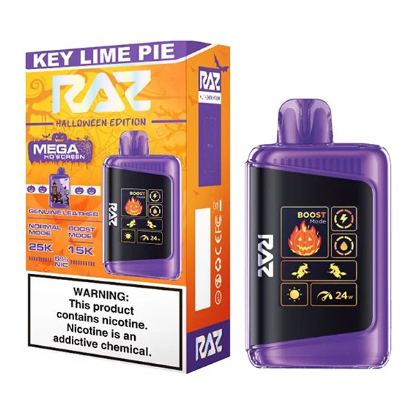 Raz Dc25000 5% Key Lime Pipe with Packaging (Halloween Edition)