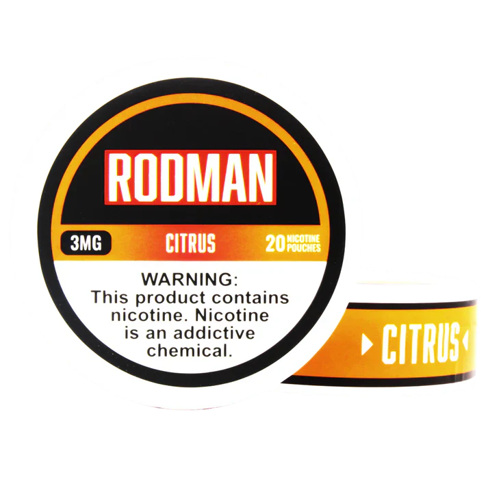Rodman 5 Ct Roll 20 Pouches Citrus (3mg)