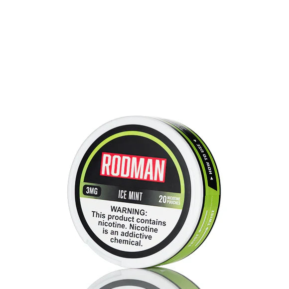 Rodman 5 Ct Roll 20 Pouches Ice Mint (3mg)