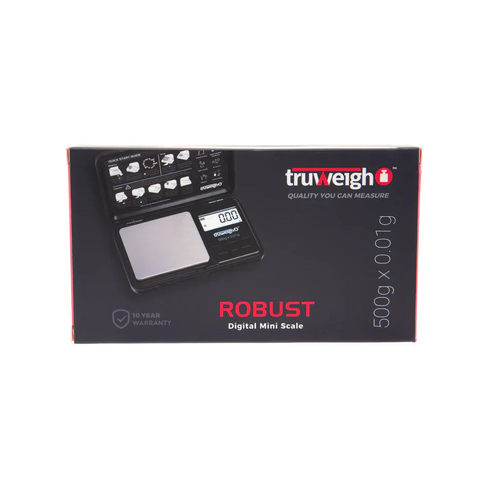 Truweigh Robust 500g x 0.01g Black Packaging