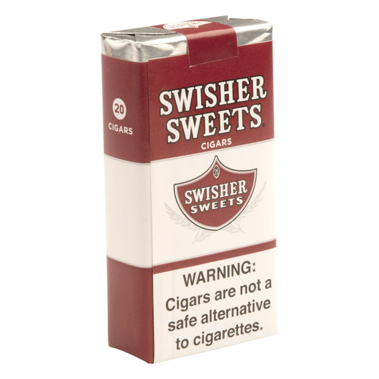 Swisher Sweets Filtered Cigars 20/10pk Regular with Packaging