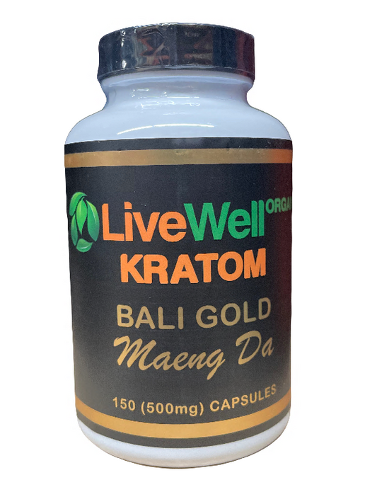Live Well Kratom Capsules