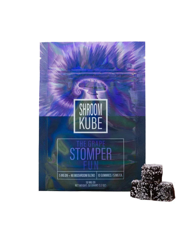 Shroom Kube 10Pk The Grape Stomper Fun