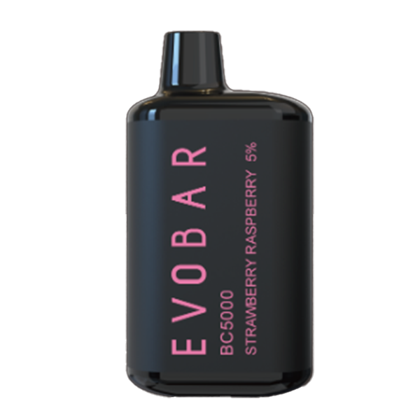 Evobar 5000 Puffs 5% | Strawberry Raspberry