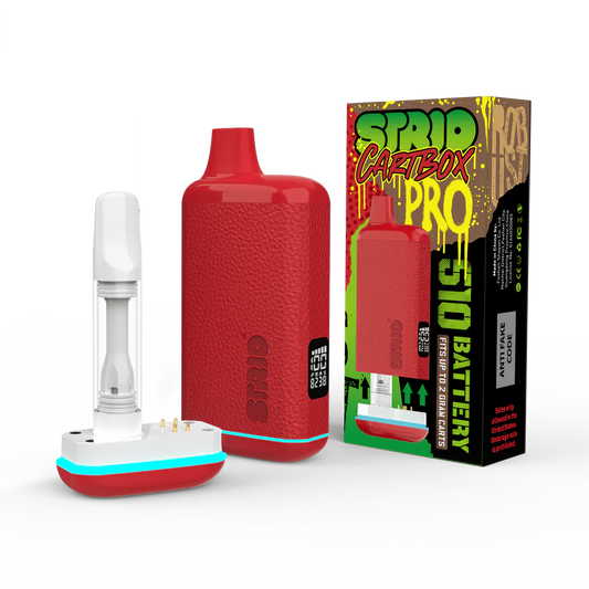 Strio Cartbox Pro W/Screen Amulet Red with packaging