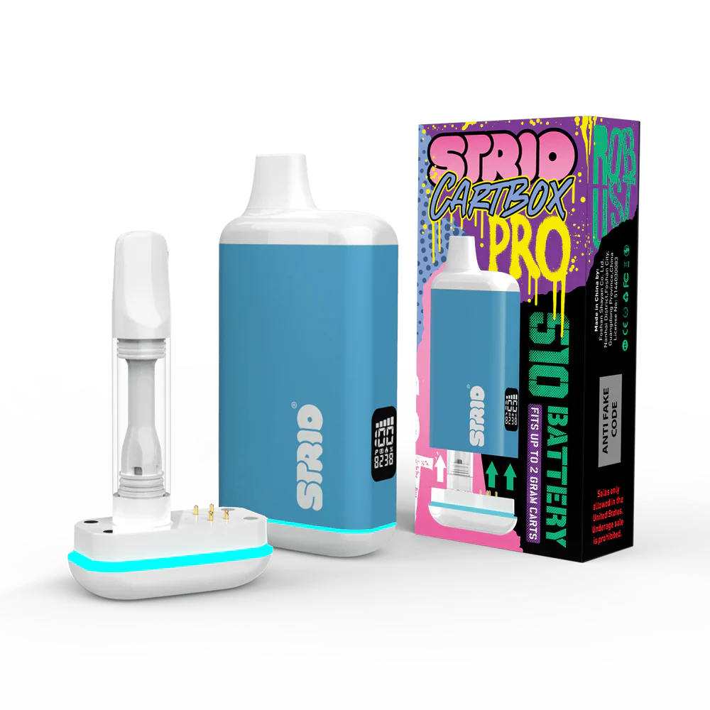 Strio Cartbox Pro W/Screen Azure Blue with packaging