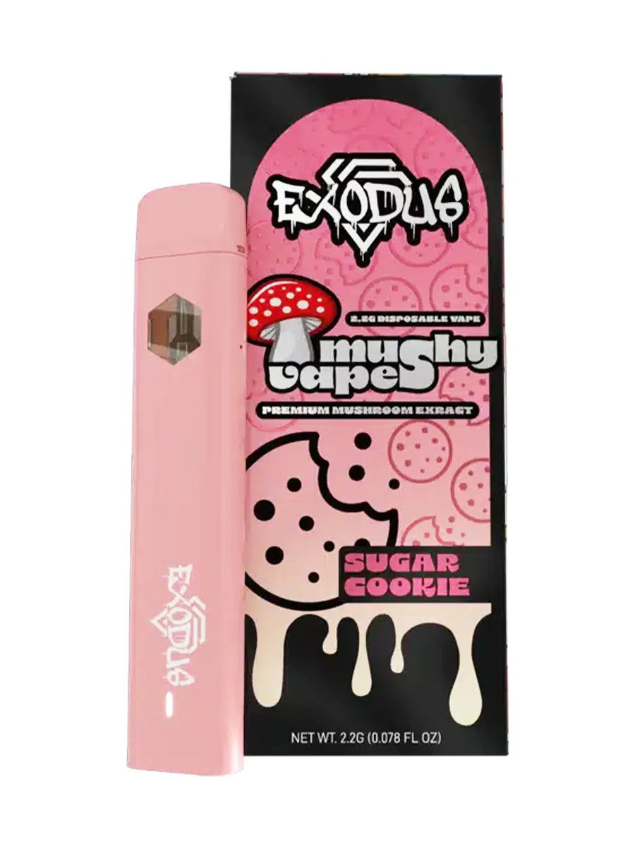 Sugar Exodus Mushy Caps Vape 2.2g Sugar Cookie with Packaging