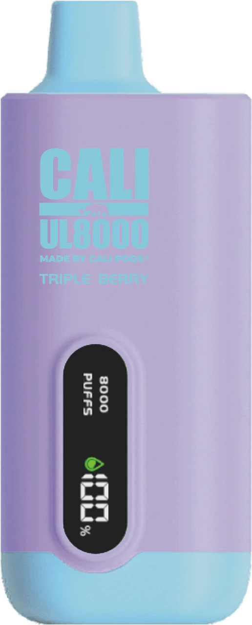 Cali UL8000 Disposable 6pcs Triple Berry