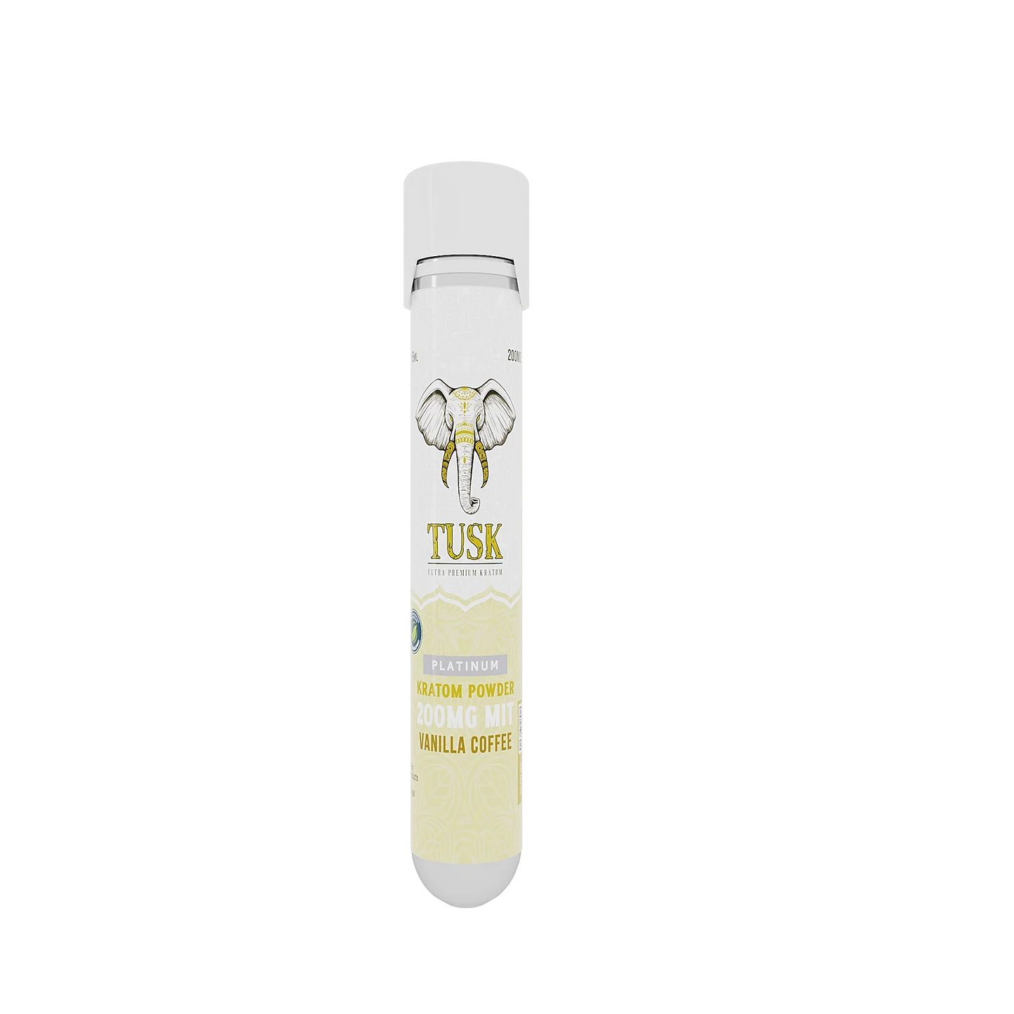 Tusk Kratom Powder 200mg | Vanilla Coffee
