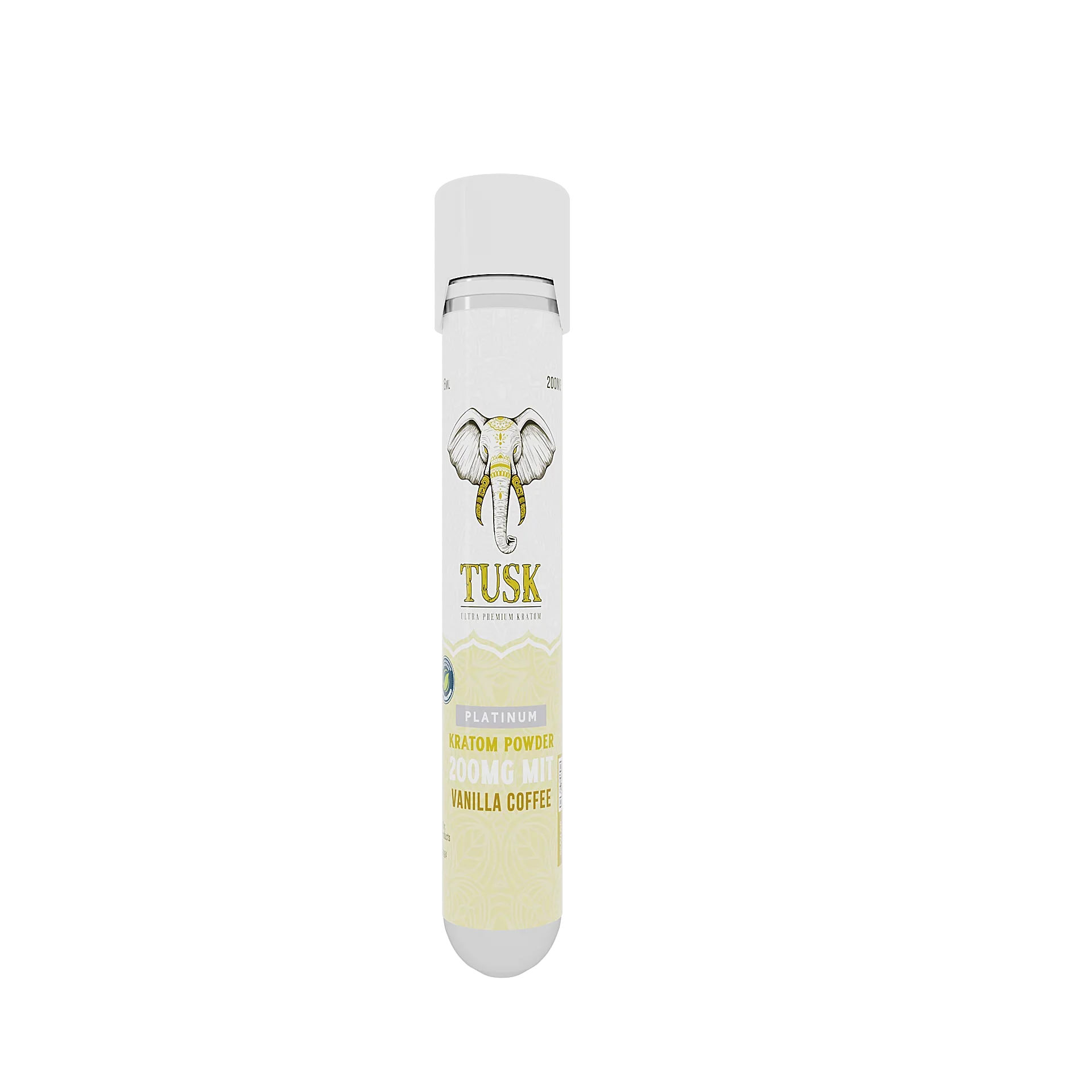 Tusk Kratom Powder 200mg | Vanilla Coffee