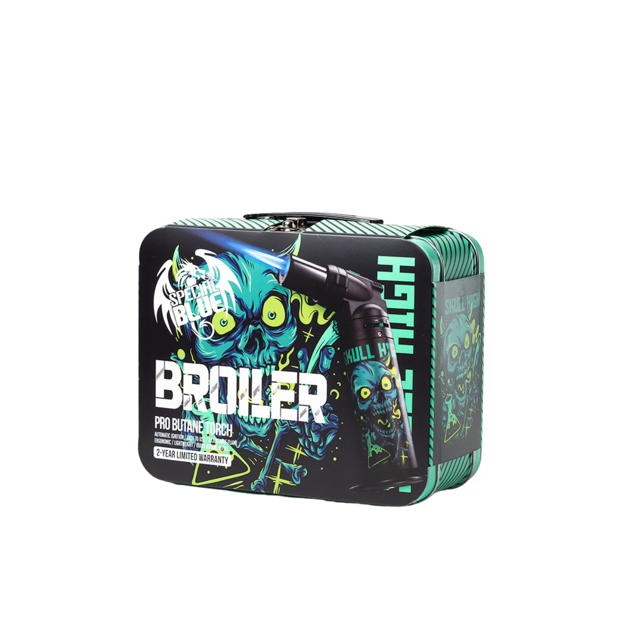 Special Blue Broiler Torch Skull High