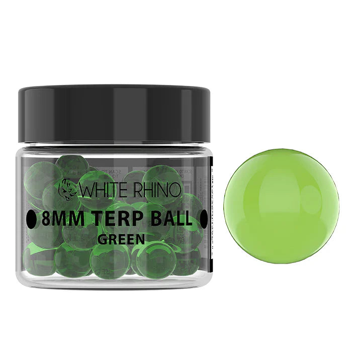 White Rhino Terp Ball 50 PCS Green 8MM