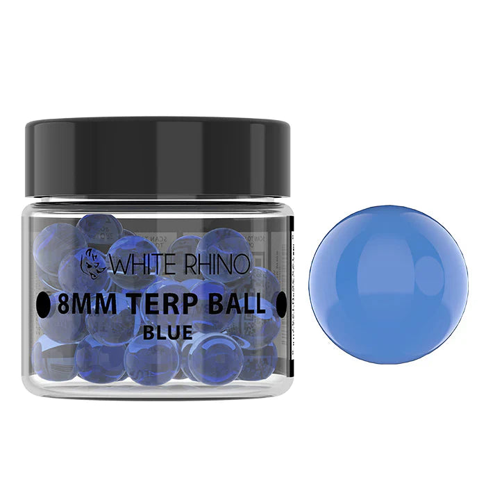 White Rhino Terp Ball 50 PCS Blue 8MM