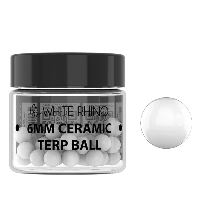White Rhino Terp Ball 50 PCS Ceramic 6MM