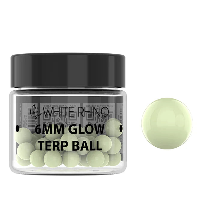 White Rhino Terp Ball 50 PCS Glow 6MM