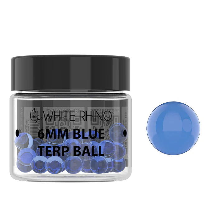 White Rhino Terp Ball 50 PCS Blue 6MM