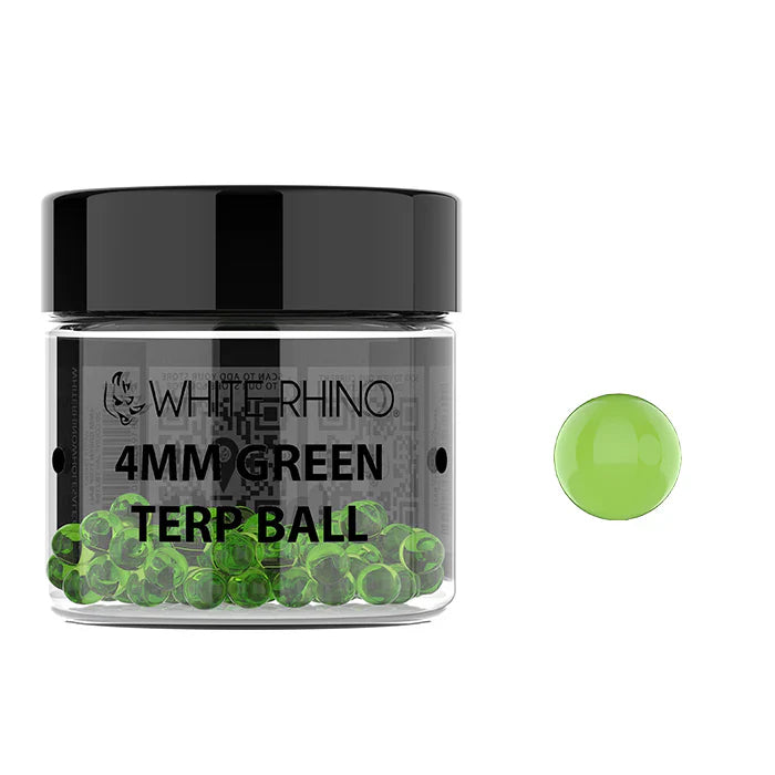 White Rhino Terp Ball 50 PCS Green 4MM
