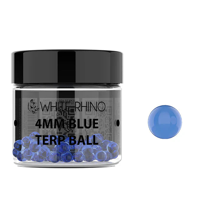 White Rhino Terp Ball 50 PCS Blue 4MM