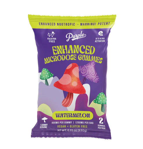 Purple Enhanced Gummies 2/20ct Watermelon