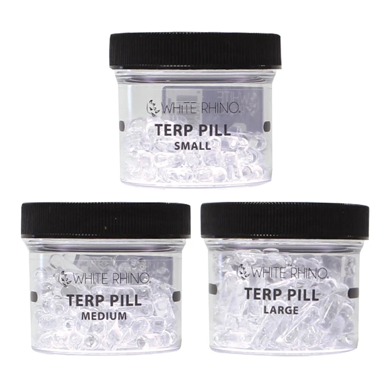 White Rhino Terp Pill 100pcs Group Image