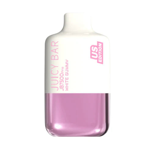 Juicy Bar JB7500 Pro Disposable Vape US Edition 5% White Gummy