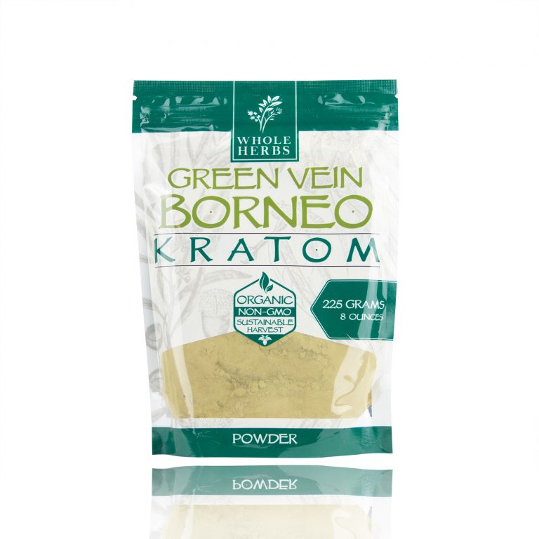 Whole Herbs Kratom 225g Green Vein Borneo
