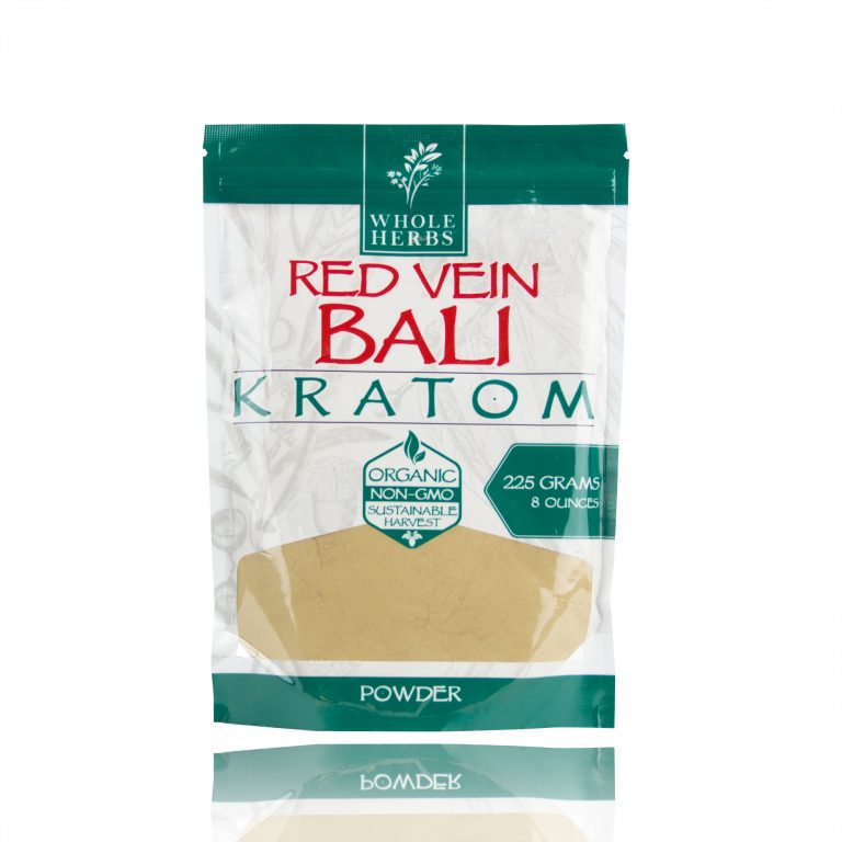 Whole Herbs Kratom 225g Red Vein Bali