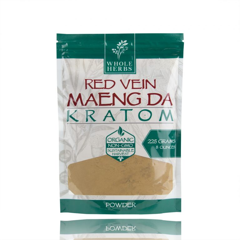 Whole Herbs Kratom 225g Red Vein Maeng Da