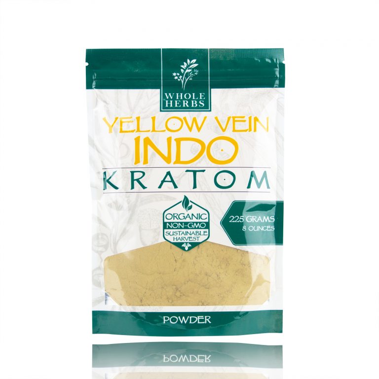 Whole Herbs Kratom 225g Yellow Vein Indo