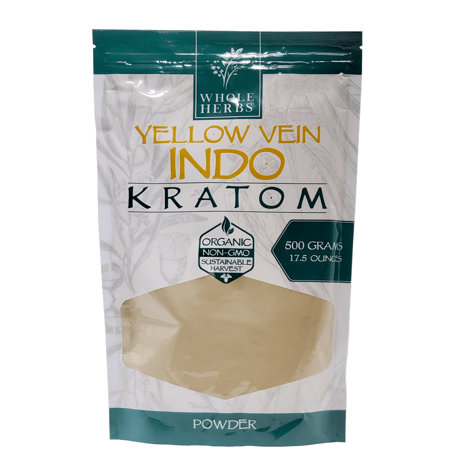 Whole Herbs Kratom 500g Yellow Indo