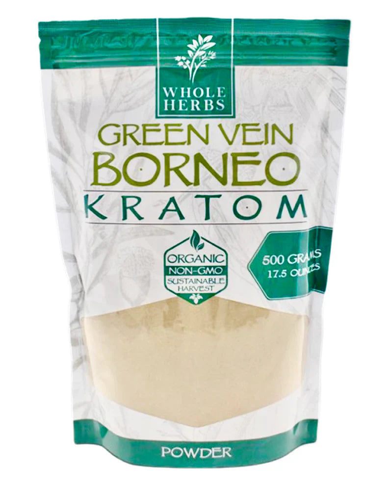 Whole Herbs Kratom 500g Green Vein Broneo